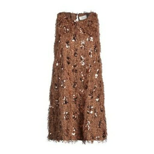 【送料無料】 ヴィコロ レディース ワンピース トップス Mini dresses Brown 【送料無料】 ヴィコロ レディース ワンピース トップス Mini dresses Brown