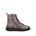 【送料無料】 ジェオックス レディース ブーツ シューズ Ankle boots Brown