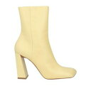 【送料無料】 アミナモアディ レディース ブーツ シューズ Ankle boots Yellow