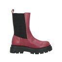 【送料無料】 ツインセット レディース ブーツ シューズ Ankle boots Red