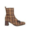 【送料無料】 メンバール レディース ブーツ シューズ Ankle boots Beige