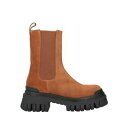 【送料無料】 エンネクアドロ レディース ブーツ シューズ Ankle boots Brown