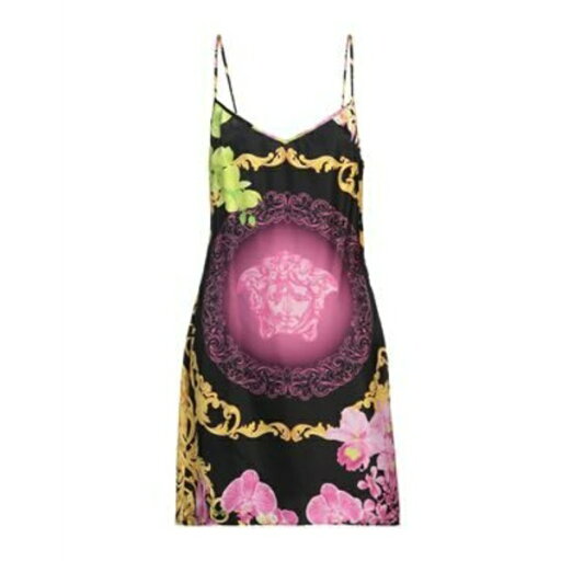 【送料無料】 ヴェルサーチ レディース ワンピース トップス Mini dresses Black 【送料無料】 ヴェルサーチ レディース ワンピース トップス Mini dresses Black