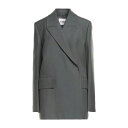 【送料無料】 ジル・サンダー レディース ジャケット&ブルゾン アウター Blazers Green