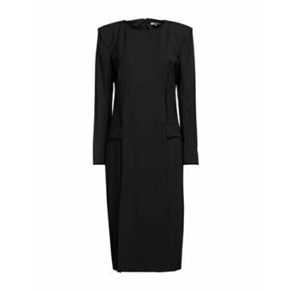 【送料無料】 パトリツィア ペペ レディース ワンピース トップス Midi dresses Black