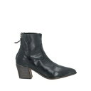 【送料無料】 モマ レディース ブーツ シューズ Ankle boots Black