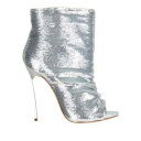 【送料無料】 カサディ レディース ブーツ シューズ Ankle boots Silver