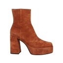 【送料無料】 ジャンパオロ ヴィオッツィ レディース ブーツ シューズ Ankle boots Brown