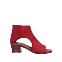 【送料無料】 ジェーピー/デイヴィッド レディース ブーツ シューズ Ankle boots Red