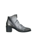 【送料無料】 ストラテジア レディース ブーツ シューズ Ankle boots Silver