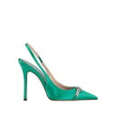 【送料無料】 ゲデべ レディース パンプス シューズ Pumps Green(4)