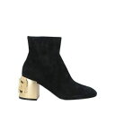 【送料無料】 カサディ レディース ブーツ シューズ Ankle boots Black