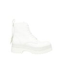 【送料無料】 ヴァレンティノ ガラヴァーニ レディース ブーツ シューズ Ankle boots White