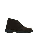 【送料無料】 クラークス レディース ブーツ シューズ Ankle boots Brown