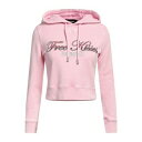 【送料無料】 ディースクエアード レディース パーカー・スウェットシャツ アウター Sweatshirts Pink