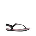 【送料無料】 エフ_ダブリュディー レディース サンダル シューズ Thong sandals Black(4)