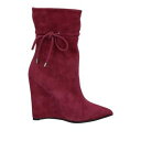【送料無料】 ニナリル レディース ブーツ シューズ Ankle boots Red