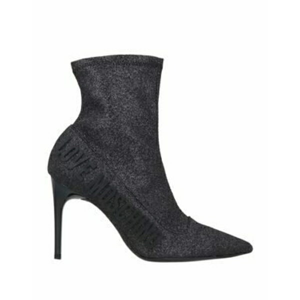 【送料無料】 モスキーノ レディース ブーツ シューズ Ankle boots Black