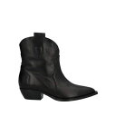 【送料無料】 エヌキューブ レディース ブーツ シューズ Ankle boots Black