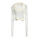 【送料無料】 リックオウエンス レディース ニット&セーター アウター Sweaters White