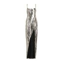 【送料無料】 バルマン レディース ワンピース トップス Maxi dresses Silver