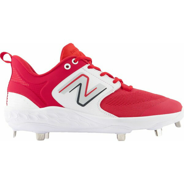 ニューバランス メンズ 野球 スポーツ New Balance Men's Fresh Foam X 3000 V6 Metal Baseball Cleats Red/White