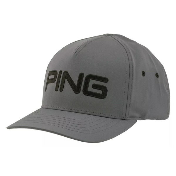 ピング メンズ 帽子 アクセサリー PING Men's Structured Fitted Golf Hat Grey