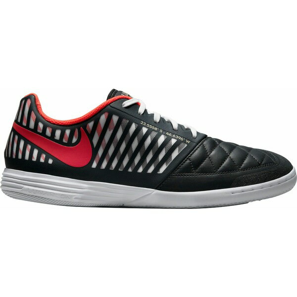 ナイキ メンズ サッカー スポーツ Nike Lunar Gato II Indoor Soccer Shoes Grey/Red