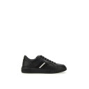 バリー メンズ スニーカー シューズ moony Leather Sneakers BLACK