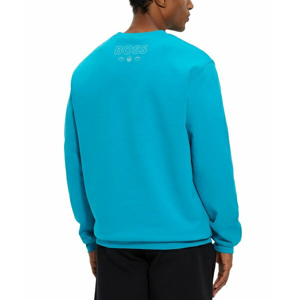 楽天astyヒューゴボス メンズ パーカー・スウェットシャツ アウター Men's BOSS x Miami Dolphins NFL Sweatshirt Open Green