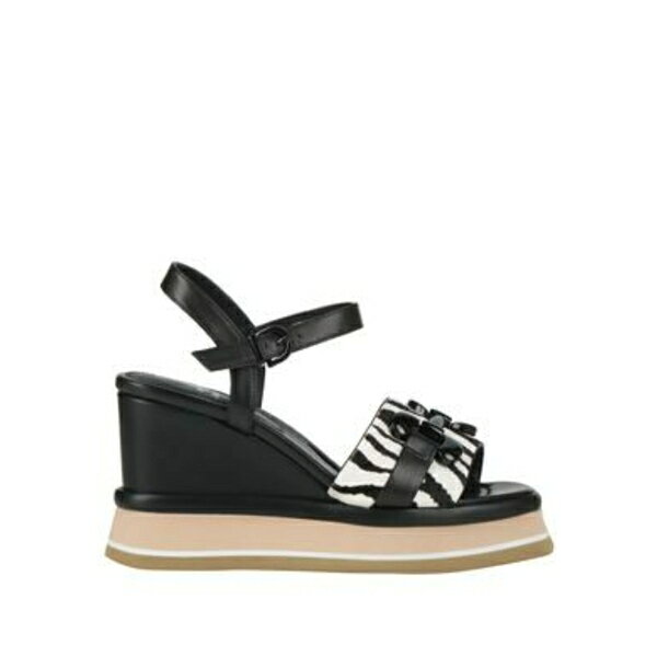 【送料無料】 ジャノット レディース サンダル シューズ Sandals Black