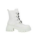 【送料無料】 トスカブルー? レディース ブーツ シューズ Ankle boots White