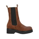 【送料無料】 ジュネーブ レディース ブーツ シューズ Ankle boots Brown
