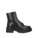 【送料無料】 アペパッツァ レディース ブーツ シューズ Ankle boots Black