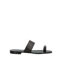 【送料無料】 ジュゼッペザノッティ メンズ サンダル シューズ Thong sandals Brown