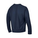 チャンピオン レディース パーカー・スウェットシャツ アウター Men's Navy Michigan Wolverines Arch Reverse Weave Pullover Sweatshirt Navy