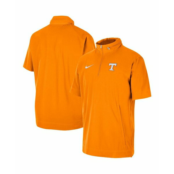 ナイキ ブルゾン レディース ナイキ レディース ジャケット＆ブルゾン アウター Men's Tennessee Orange Tennessee Volunteers Coaches Half-Zip Short Sleeve Jacket Tennessee Orange