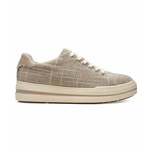 クラークス レディース スニーカー シューズ Women's Cloudsteppers Audreigh Sun Lace-up Platform Sneakers Stone