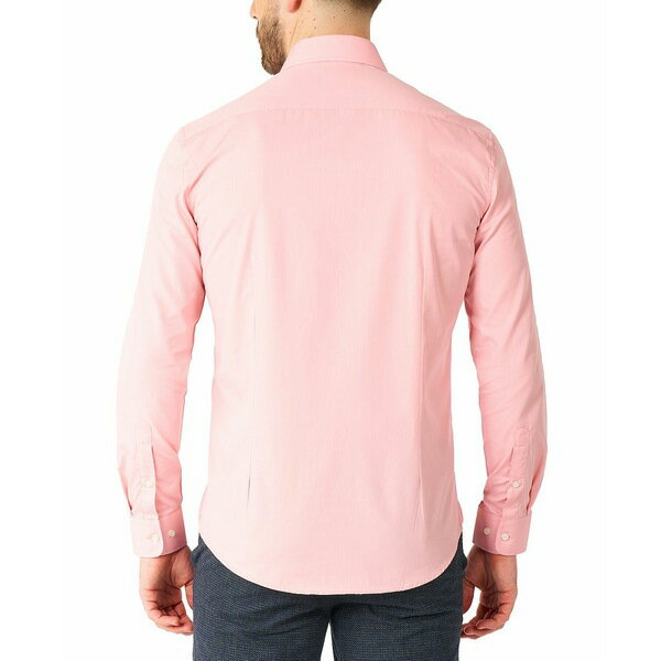 I|X[c Y Vc gbvX Men's Long-Sleeve Lush Blush Shirt Pink