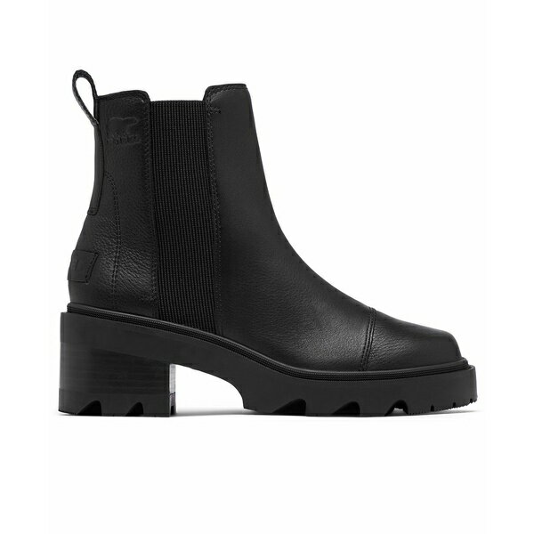 ソレル サイドゴアブーツ レディース ソレル レディース ブーツ シューズ Women's Joan Now Pull-On Chelsea Boots Black, Black