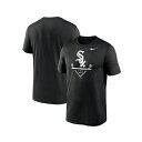 ナイキ レディース Tシャツ トップス Men's Black Chicago White Sox Big and Tall Icon Legend Performance T-shirt Black