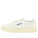 AUTRY オートリー メンズ スニーカー 【Autry Medalist Low Soft Goatskin Frayed Canvas 'White Ivory White' AULM-CB01】 サイズ US_8(26.0cm)(4)