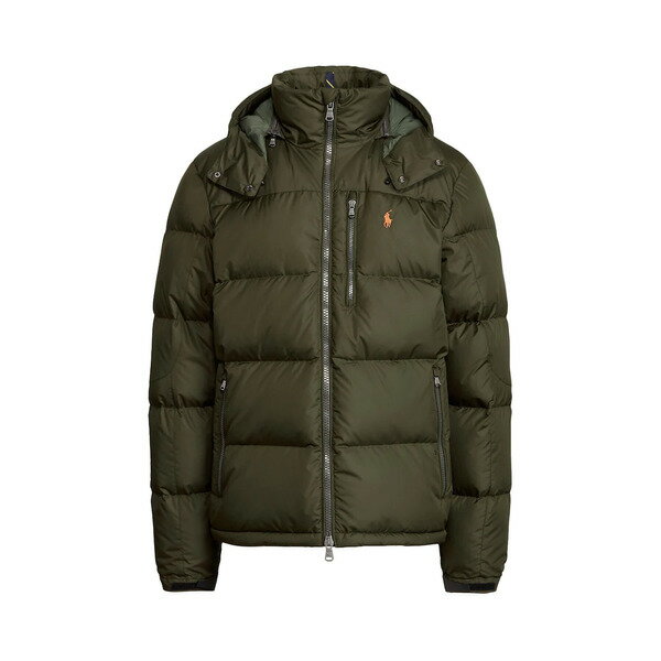 ラルフローレン 【送料無料】 ラルフローレン メンズ ジャケット＆ブルゾン アウター WATER-REPELLENT DOWN JACKET Military green