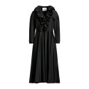 【送料無料】 ジル・サンダー レディース ワンピース トップス Midi dresses Black