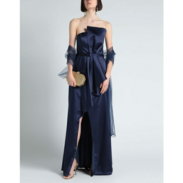 【送料無料】 ファビアナ フェリ レディース ワンピース トップス Maxi dresses Midnight blue 2