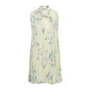 【送料無料】 レッドヴァレンティノ レディース ワンピース トップス Mini dresses Light yellow