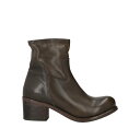 【送料無料】 モマ レディース ブーツ シューズ Ankle boots Khaki