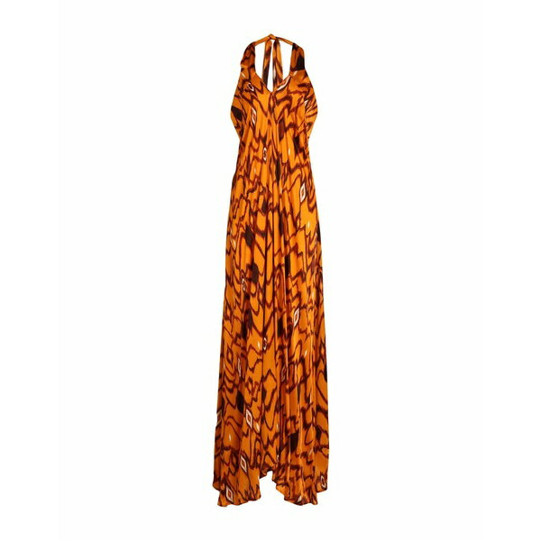 【送料無料】 ハナミ ドール レディース ワンピース トップス Maxi dresses Orange