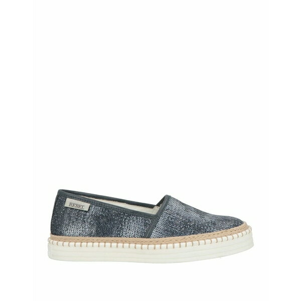 【送料無料】 ホーガン レベル レディース サンダル シューズ Espadrilles Slate blue