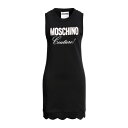 【送料無料】 モスキーノ レディース ワンピース トップス Mini dresses Black